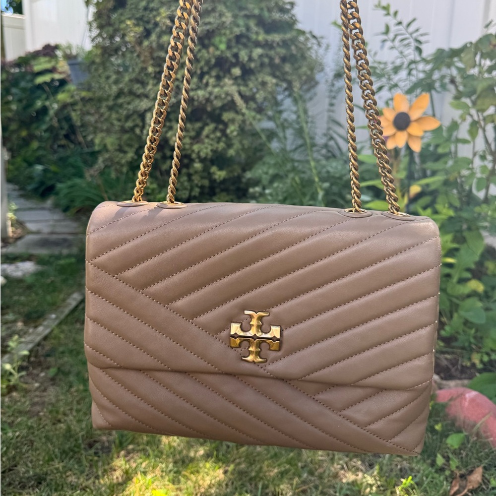 Tory Burch Kira Chevron Convertible Shoulder Bag